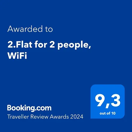 Flat2 For 2 People, Wifi Apartment *